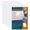 KEPAIBOS Double Sided Iron On Adhesive Sheets with Backing Easy-Iron Permanent Fusible Patch Fabric Glue A4 Size 20 PCS (Lightweight M)...