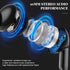 USB C Headphones, Type C Earphones for Samsung S24/ S24 Plus/ S24 Ultra Wired Earbuds with Microphone Volume Stereo in-Ear Control Earphone Compat...