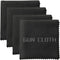 4 Pack Microfiber Gun Cleaning Cloth, 12"x12" Lint Free Gun Cleaning Rags, Reusable Microsuede Cleaning/Polishing Wipes Towels for Firearms, Knive...