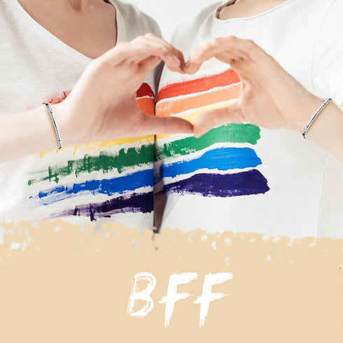 DIY Morse Code Bracelet Making Set, 800 Round Spacer Beads, 800 Long Tube Beads, 20 Morse Code Decoding Card and 2 Rolls 66 ft Waxed Polyester Twi...