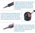 Portable Solder Iron Tip Cleaners Metal Base Holder Station Cleaning Ball with 3 Soldering Cleaning Wire Soft Coiled Copper for Cleaning Soldering...