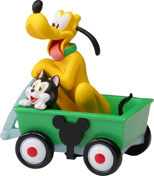 Precious Moments Disney Showcase Collection: Resin/Vinyl Figurine of Mickey & Minnie’s Pets Pluto & Figaro in Parade...
