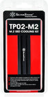 SilverStone Technology Aluminum Alloy Heatsink with Multiple Thermal Pads for PCIE NVME M.2 or SATA M.2 TP02-M2...