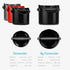 Dreamfarm Grindenstèin Sturdy, Compact, Modern Space-Saving Espresso Coffee Grind Knock Box - Black...