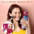 JoySolar for iPhone XR Case Cute Cartoon Case with Makeup Mirror XR Phone Case for Women Teen Girls Funny Cool Unique Protective Cover for iPhone ...