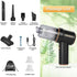 WADEO Handheld Vacuum Cordless, Car Vacuum Portable Cordless 9000Pa, Hand Held Vacuum, Mini Vacuum with Blower, Car Vacuum with LED Light, Wireles...