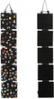 Hanging Enamel Lapel Pin Display Panels Organizer With 5 Loose-leaf Board Pieces, Brooch Pin Enamel Pin Display Pages, Badge Collection Display Ho...