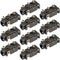 uxcell 10Pcs PCB Mount 2.5mm 6 Pin Socket Headphone Stereo Jack Audio Video Connector Black PJ-242B...