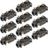 uxcell 10Pcs PCB Mount 2.5mm 6 Pin Socket Headphone Stereo Jack Audio Video Connector Black PJ-242B...