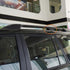 ITrims Car Accessories for Toyota Prado J150 2010-2022 Roof Rack Rail End Luggage Protector Center Cargo Rack Cover Shell Cap Trims ABS Black 2PCS...