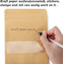 Blisstime 50 Pack Kraft Stand Up Zip Lock Pouch Bags, Resealable Bag with Transparent Window and Tear Notch for Multipurpose Storage (4 X 6 Inches...