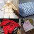 Estako Velvet Chenille Blanket amigurumi Yarn for Crocheting and Knitting Super Bulky 100 gr (132 yds) (1140 - Grey)...