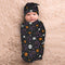 Halloween Bat Cat Baby Stuff Swaddle Blankets Baby Wrap Baby Newborn Receiving Blanket Soft Sleep Sacks Stretchy with Hat Set Gift for Infant Boy ...