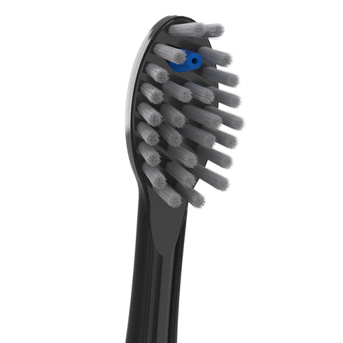 Waterpik Genuine Full Size Replacement Brush Heads With Covers for Sonic-Fusion Flossing Toothbrush SFFB-2EB, 2 Count Black...
