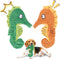 HGB Squeaky Dog Toys, No Stuffing Crinkle Plush Dog Toys for Small Medium Large Breeds, Interactive Dog Chew Toys for Aggressive Chewers, Puppy Te...