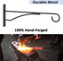 8" Plant Hangers 6 Pack, Hanging Plant Bracket for Wall Fence Porch Outdoor Indoor, Metal Plant Hooks for Basket, Flower, Planter, Feeder, Lantern...