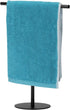 Black Hand Towel Holder Stand for Bathroom Vanity Countertop Stainless Steel T-Shape Freestanding Towel Rack Stand Towel Bar for Bathroom Kitchen ...