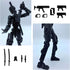 (Assembed 3D Printed 5.54'' Dummy13 Action Figure, Multi-Jointed Tian13, Articulated T13 Desktop Decoration,12 in 1 d13 Accessories Best Birthday ...