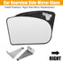 X AUTOHAUX Car Right Side Rearview Heated Mirror Glass with Backing Plate for Mercedes-Benz C-CLASS W203 2000-2007 No.A2038100221...