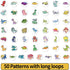 Incentive Stickers Dinosaur Stickers Adorable Dinosaurs Cute Dinosaur Stickers for Kids Waterproof Laptop Stickers Pack Classroom Prizes Teacher R...