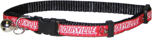 Pets First Collegiate Pet Accessories, Cat Collar, Louisville Cardinals, One Size...