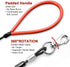 Chew Proof Heavy Duty Leash for Dogs Up to 250 Pound,Metal Cable Lead Made of Coated Wire Rope with Soft Padded Handle?Chew Resistant Dog Leash fo...