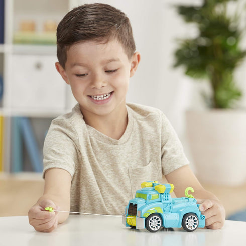 Transformers Playskool Heroes Rescue Bots Academy Hoist Converting Toy Robot, 6" Action Figure, Toys for Kids Ages 3 & Up, Brown/a...