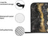 Black and white marble pan covers (set of 2), heat-resistant and sturdy for kitchen, cooking, baking, grilling and more....