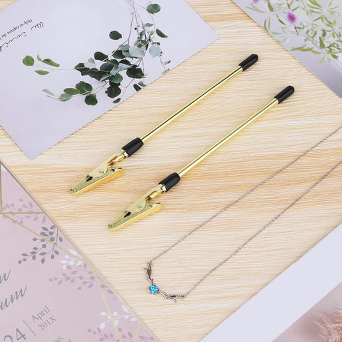 SAVITA 2Pcs Bracelet Mate Jewelry Helper Bracelet Tool Bracelets Buddy Assistant Clips Jewelry Fastening and Hooking Tool...