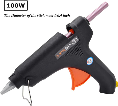 Sealing Wax Hot Melting Glue Gun (100W), Standard Size for the Diameter 4 inch sticks...