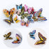 Somotersea 24Pcs 3D Luminous Butterfly Wall Decor Removable Butterfly Decoration for Girls Room Butterflies Decals Birthday Party Decorations Kids...