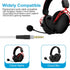 Cloud Alpha Cable Replacement Audio Aux Cord Compatible with HyperX Cloud Alpha Cloud Mix Cloud Alpha S Logitech G633 G933 Gaming Headsets with Mu...