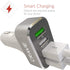 Crave CarHub 54W 4 Port USB Car Charger, Qualcomm Quick Charge 3.0 - White...