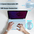 Bluetooth Wireless Keyboard and Mouse Combo-Rechargeable Mini Cute Typewriter Wireless Mouse and Keyboard-Portable Retro Ultra-Slim Keyboard Mouse...