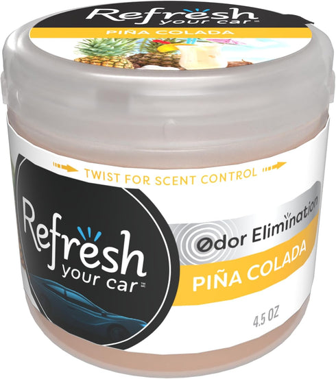 Refresh Your Car! Air Freshener (Pina Colada RF Scent, 1 Pack)...