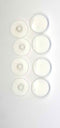 Shoe Rivets for croc (WHITE) USA COMPANY TX...