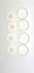 Shoe Rivets for croc (WHITE) USA COMPANY TX...