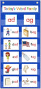 Word Families Pocket Chart, Word Building Center for Kindergarten Prek Preschool Classroom, Phonics and Spelling Learning Material for Homeschool ...