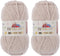 Himalaya Dolphin Baby Yarn Knitting Yarn 2 Skeins 264 Yards 2x100gram Super Bulky Baby Blanket Yarn (80342)...