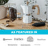GROSCHE Milano Moka Stovetop Espresso Coffee Maker (3 Cup / 150 ml, White)...
