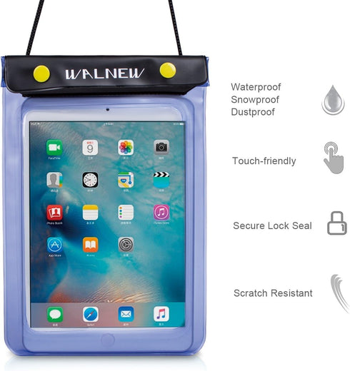WALNEW Universal Waterproof eReader Protective Case Cover for GiveAbay All-New Kindle 2022/Kindle Paperwhite/Oasis/Keyboard/Kindle Fire 7, iPad Mini...