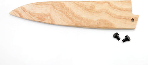 Mercer Culinary Mercer Natural Ash Wood Saya Cover Blade Protector for 8" Chef and 210mm Gyuto Knives M33131, One Size...