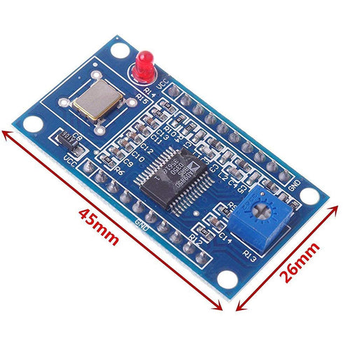 HiLetgo DDS AD9850 Signal Generator Module 0-40MHz Sine Wave and 2 Square Wave Output IC Test Equipment...