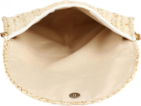 YYW Summer Straw Clutch Envelope Woven Shoulder Bag Crossbody Handbag Purse Wallet for Women...