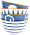 Japanese Rice Bowl Set of 4 Ceramic Sushi Bowls for Soup Oats...