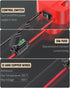 Vibit 2 Pack Power Wheel Adapter for Milwaukee M18 Battery with Switch, DC Power Adapter, 18 V Battery Adapter for RC Car Truck DIY & Robotics, Ba...