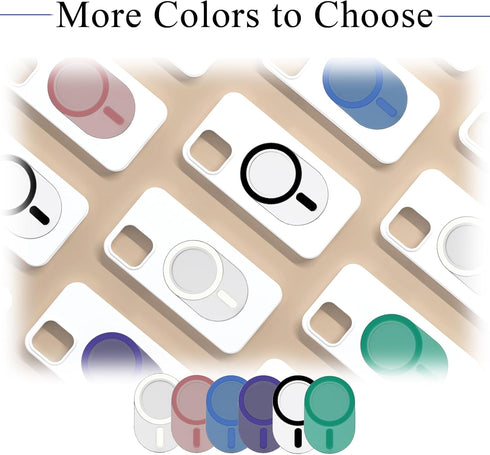 Magnetic Base Compatible with PopSocket Phone Grips Holder for iPhone MagSafe Cases Base Plate, Socket Grip Base for Pop Socket, Easy Removable fo...