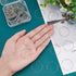 UNICRAFTALE 100pcs 30mm Beading Hoop Earring Wine Glass Charm Rings Stainless Steel Hoop Earring Findings Metal Earring Ring for DIY Jewelry Makin...