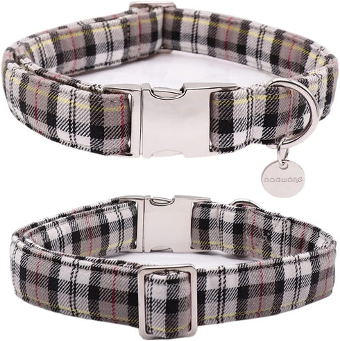 DOGWONG Soft &Comfy Bowtie Dog Collar,Detachable and Adjustable Bow Tie Collar,for Small Medium Large Pet...