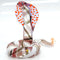 Snake/Cobra Miniature Figurines Animals Hand Blown Glass Art Collectible Gift Home Decorate (Multi-Red)...